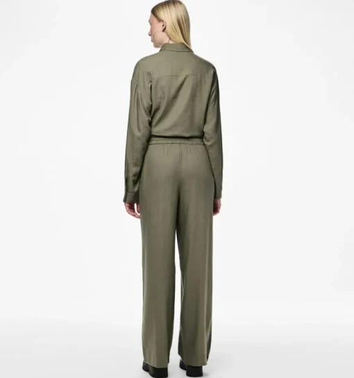 DAMES Pieces Wijde broek L32