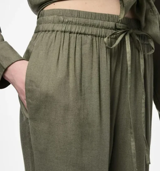 DAMES Pieces Wijde broek L32