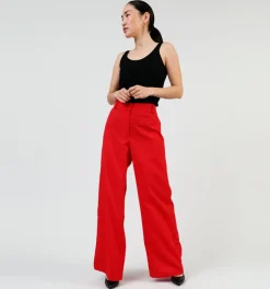 DAMES Pieces Wijde broek