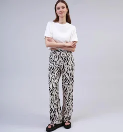DAMES Pieces Wijde broek L32