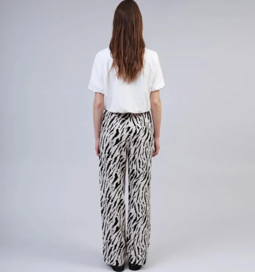 DAMES Pieces Wijde broek L32