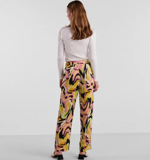 DAMES Pieces Wijde broek
