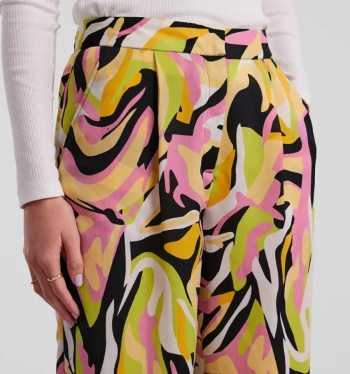DAMES Pieces Wijde broek