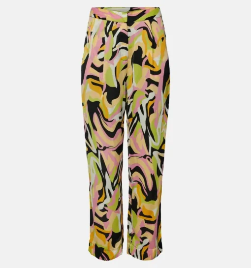 DAMES Pieces Wijde broek